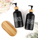 Dishes  hands  soap