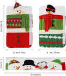 Snowman Theme Refrigerator Door Handle Covers