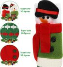 Snowman Theme Refrigerator Door Handle Covers