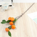 Artificial tangerine branches