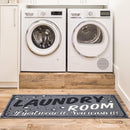 Vintage Laundry Room Floor Mat