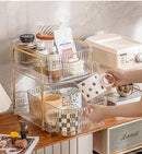 MAKEUP SHELF ORGANIZER TRAY