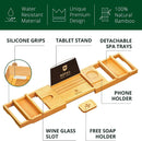 WOODEN BATH TRAY