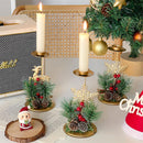 Christmas Iron Candle Holder