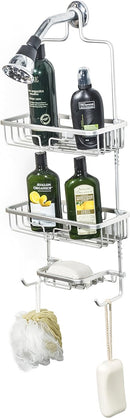 2 Tier Linear Hanging Shower Caddy