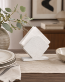 Modern Stone-Textured Napkin Holder