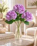 Real Touch Hydrangea Stem