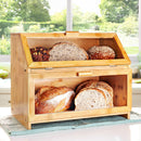 WOOD BREAD STORAGE
