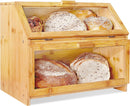 WOOD BREAD STORAGE