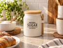 Storage Canister with Bamboo Lid & Spoon