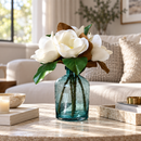 Real Touch White Magnolia Artificial Flower Stem