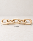 Sculptural Link Chain Decor