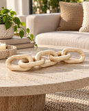 Sculptural Link Chain Decor