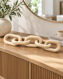 Sculptural Link Chain Decor