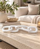 Sculptural Link Chain Decor