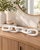 Sculptural Link Chain Decor