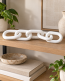 Sculptural Link Chain Decor
