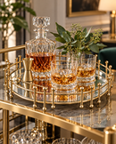 Luxe Round Mirrored Tray
