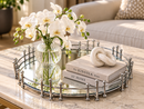 Luxe Round Mirrored Tray