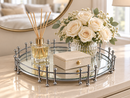 Luxe Round Mirrored Tray
