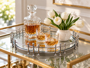 Luxe Round Mirrored Tray
