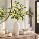 Artificial Lemon Branch with 6 Fruits