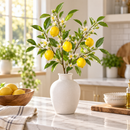 Artificial Lemon Branch with 6 Fruits