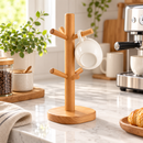 Wooden Mug Tree Stand