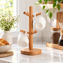 Wooden Mug Tree Stand