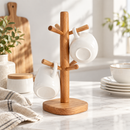 Wooden Mug Tree Stand