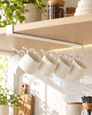 Space-Saving Coffee Cup Organizer in Black or White