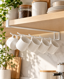 Space-Saving Coffee Cup Organizer in Black or White