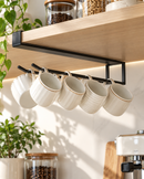 Space-Saving Coffee Cup Organizer in Black or White