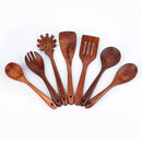 WOOD COOKWARE WITH ORGANIZER