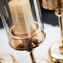 Glass Candleholders Clear