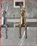 Rabbit Statue Resin Sculpture