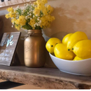 20 PCS Artificial Lemons Faux Fruits Green and Yellow Lemon