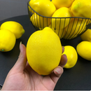 20 PCS Artificial Lemons Faux Fruits Green and Yellow Lemon