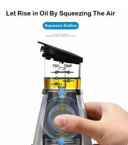 Olive Oil Bottle Dispenser with Measuring Cups