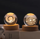 "Decorative lamp with random design"