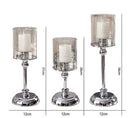 Glass Candleholders Clear