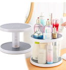 2-Tier Rotating Seasoning Holder 360 Degree Spice Jar Storage