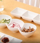 Porcelain White Tableware Plastic Seasoning