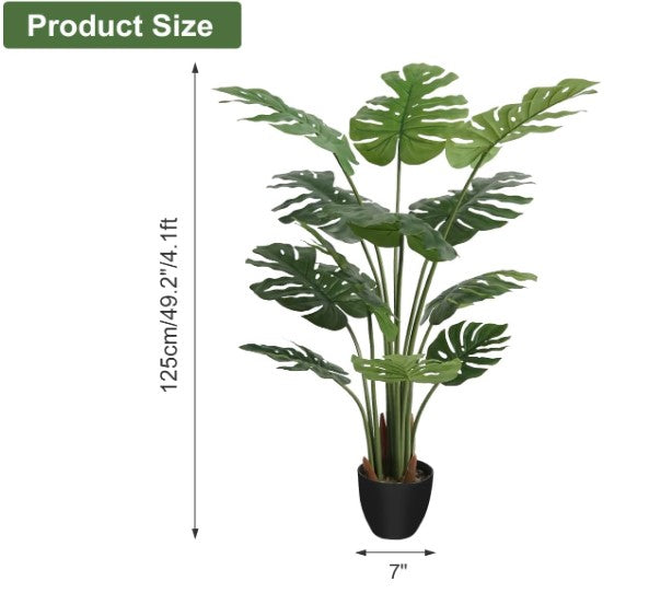 Simulation of potted turtle back tree