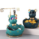 Bear trend storage ornament