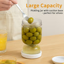 Large Capacity Pickling Jar with Suction Base