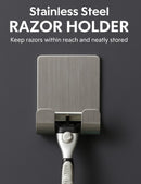 1pcs Stainless Steel Razor Holder – Wall Mounted