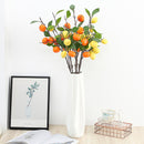 Artificial tangerine branches