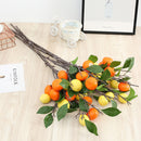 Artificial tangerine branches