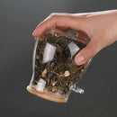 GLASS STORAGE WITH SPOON